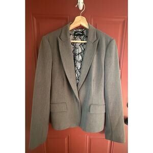 Vintage Till The End Gray Blazer